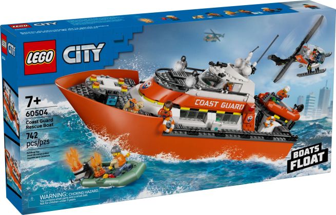 LEGO City 60504 Coast Guard Rescue Boat