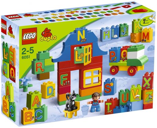 LEGO Duplo 6051 Apprendre l'alphabet avec DUPLO