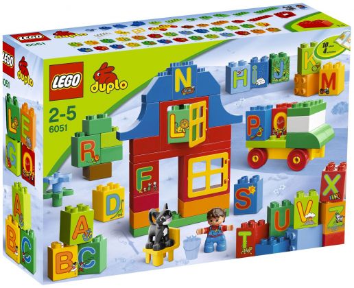 LEGO Duplo 6051 Apprendre l'alphabet avec DUPLO