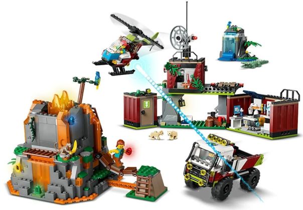 LEGO City 60691 Jungle Explorer Base Camp