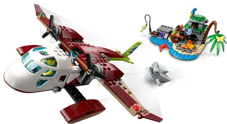LEGO City 60693 Survivor Island Seaplane