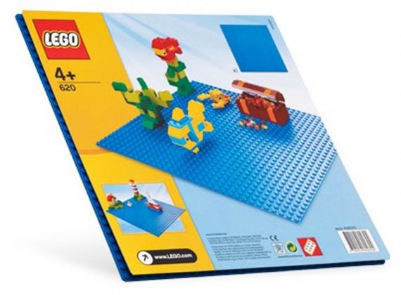 LEGO Classic 620-3 Plaque de base bleue