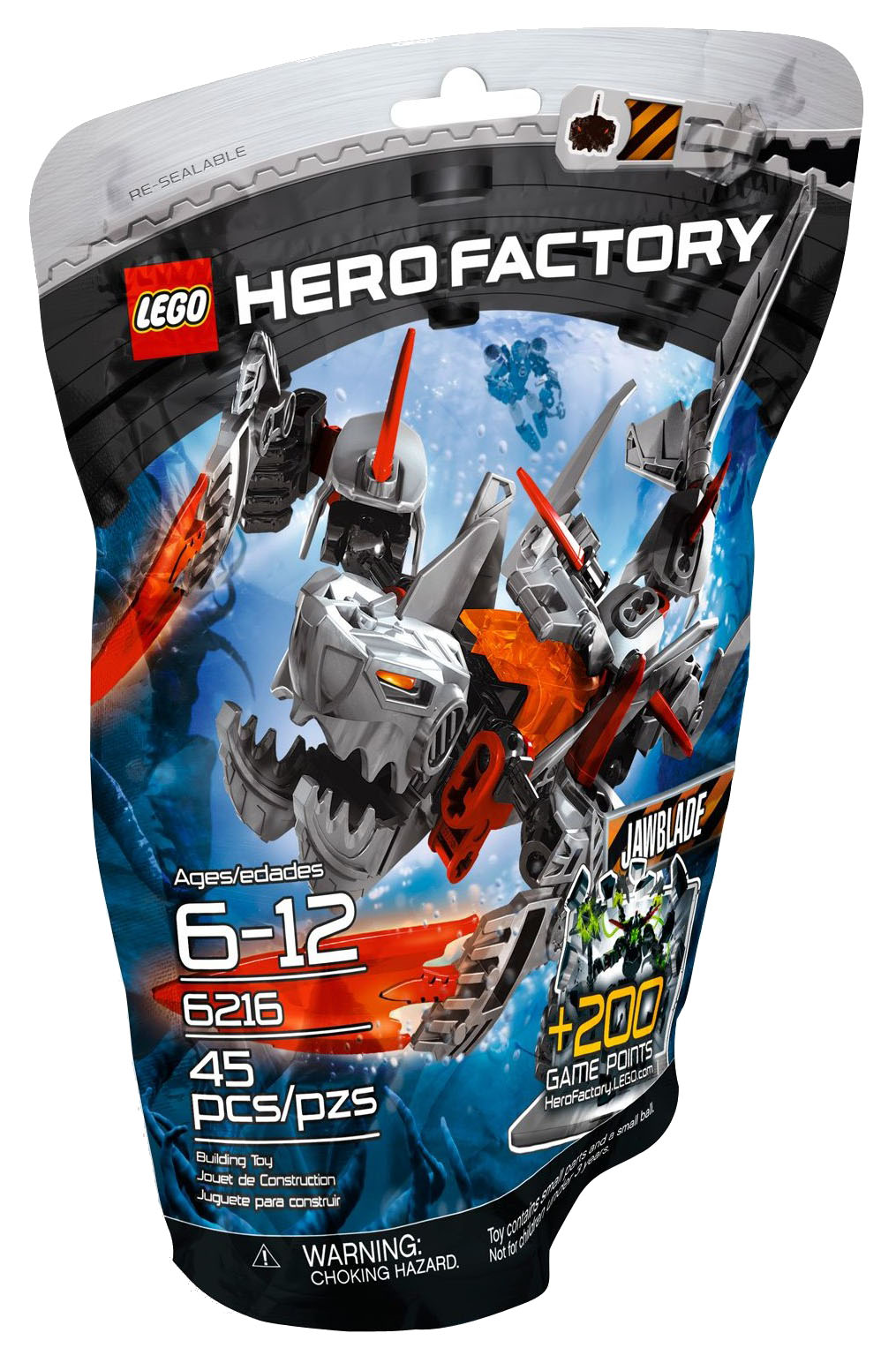 Hero Factory Jawblade 6216 main image 1