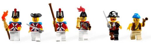 LEGO Pirates 6242 pas cher, Le fort des soldats