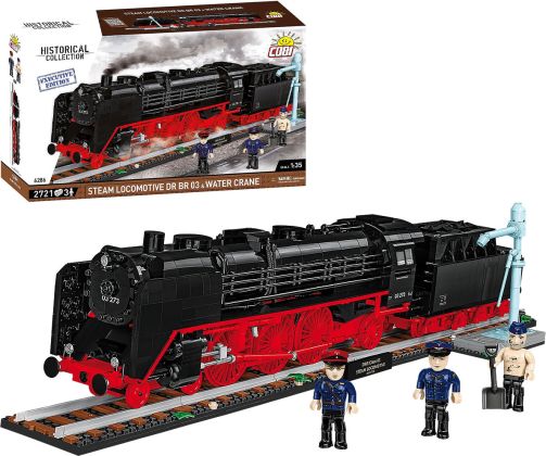 COBI Collection Historique (Historical Collection) 6286 DR BR 03 Steam Locomotive & Water Crane - Executive Edition