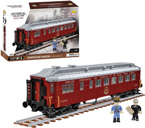 COBI Collection Historique (Historical Collection) 6291 Compiègne Wagon (11 November 1918)