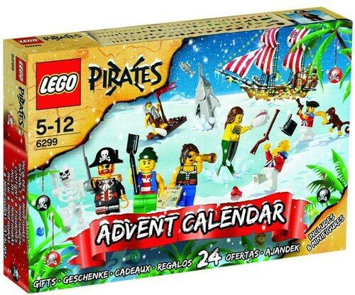 LEGO Pirates 6299 Calendrier de l'Avent LEGO Pirates 2009