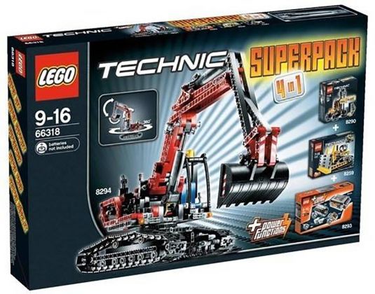 LEGO Technic 66318 Super Pack 4 en 1