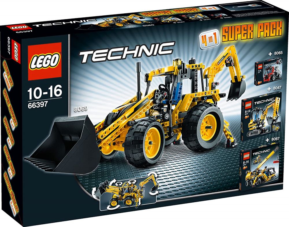 LEGO Technic 66397 pas cher, Super Coffret 4 en 1