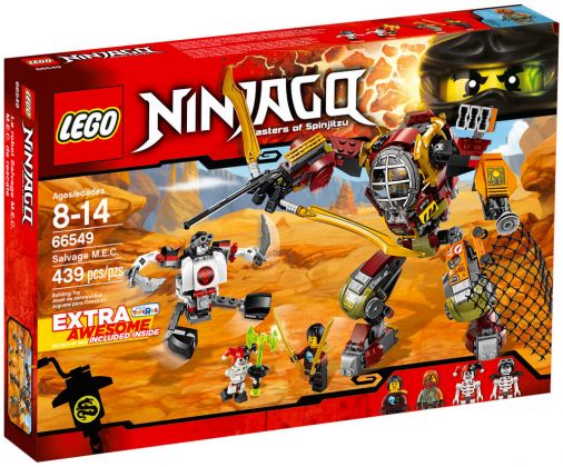 LEGO Ninjago 66549 Le robot Salvage M.E.C.