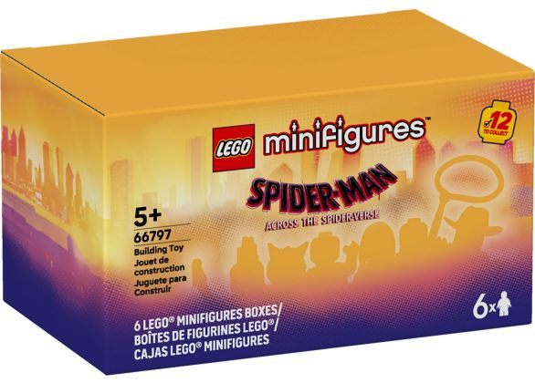 LEGO Minifigures 66797 Spider-Man: Across the Spider-Verse - Boîte de 6 Minifigurines