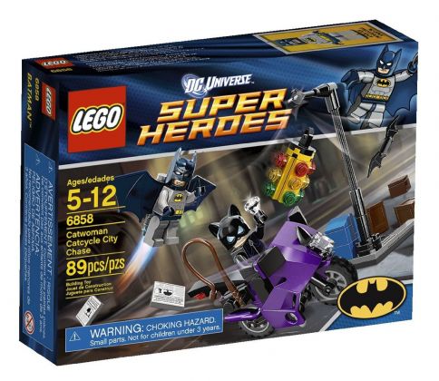 LEGO DC Comics 6858 La poursuite de Catwoman