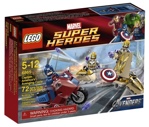 LEGO Marvel 6865 La vengeance de Captain America