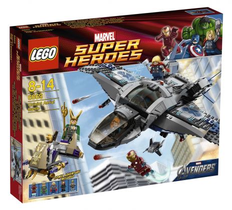 LEGO Marvel 6869 Le combat aérien en Quinjet