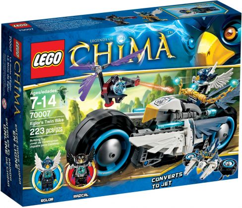 LEGO Chima 70007 Le roadster d'Eglor