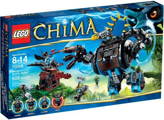LEGO Chima 70008 L'ultra Robot de Gorzan