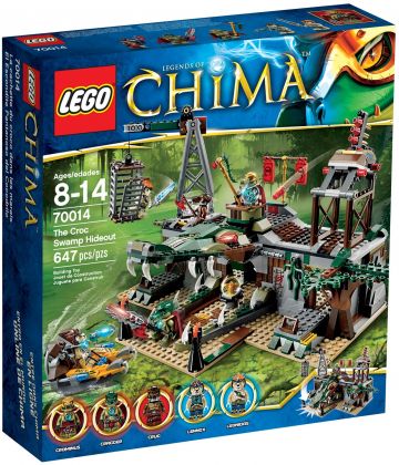 LEGO Chima 70014 Le repaire Croco