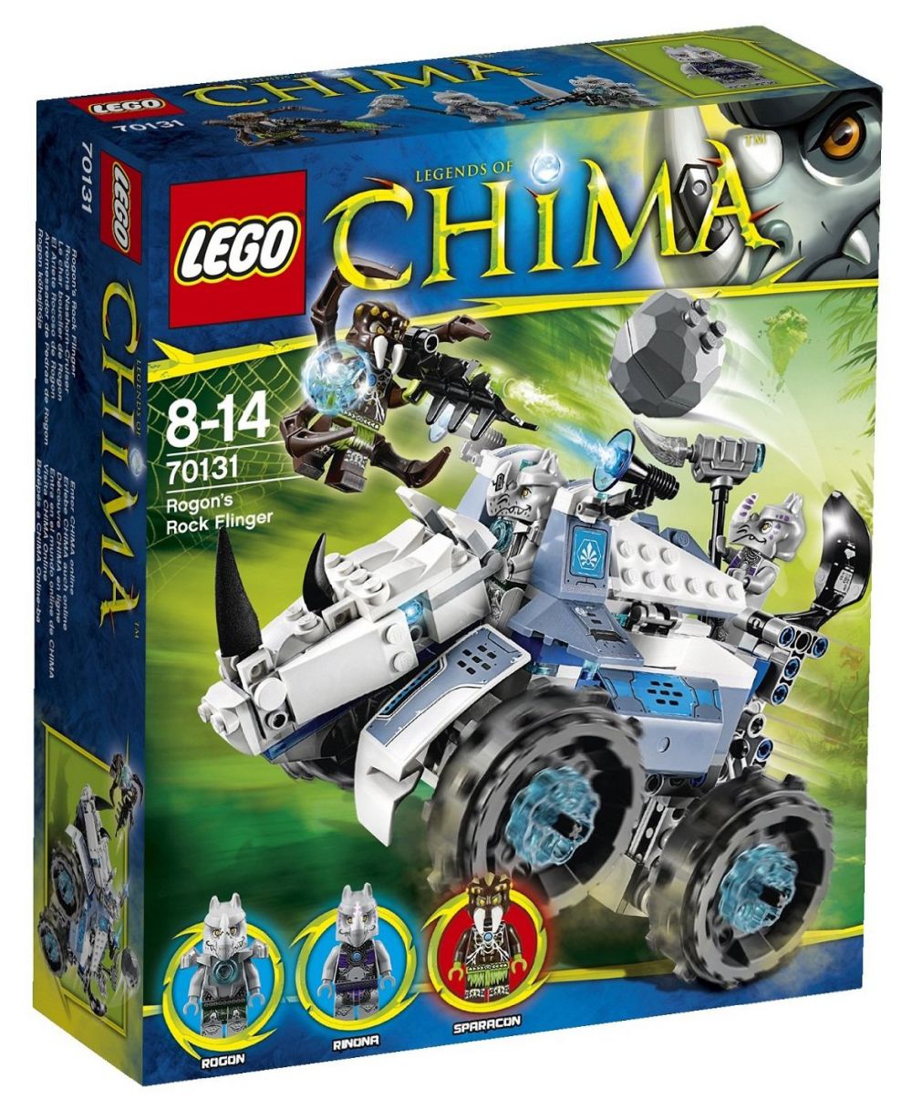 LEGO Chima 70131 pas cher, Le char bouclier de Rogon