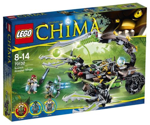LEGO Chima 70132 Le lance-missiles Scorpion de Scorm