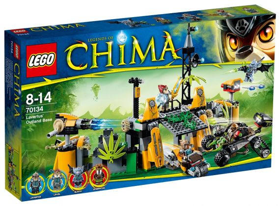 LEGO Chima 70134 La base Lion des Terres Lointaines