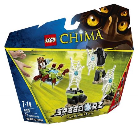 LEGO Chima 70138 La course de l'Araignée