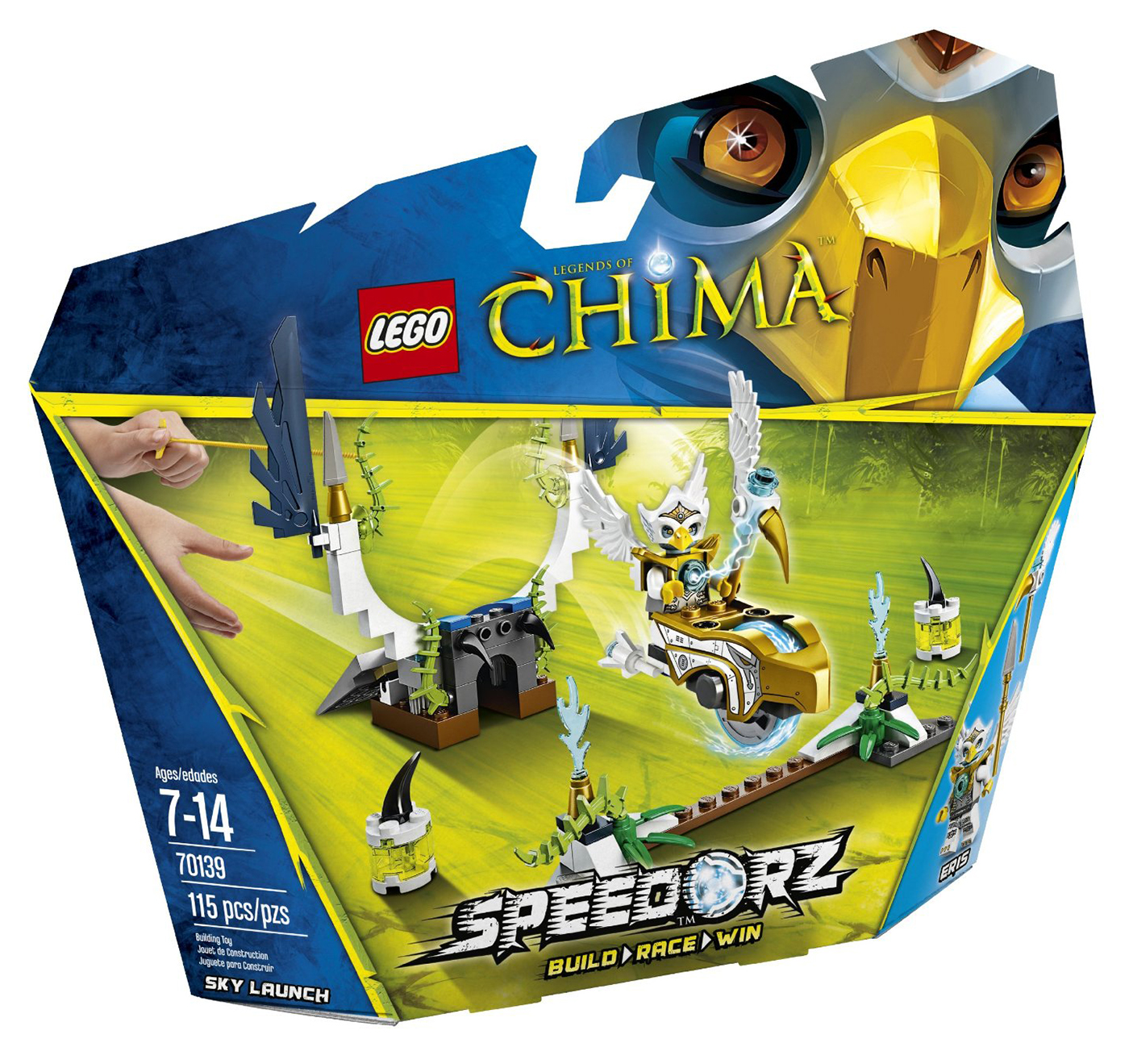 LEGO Chima 70139 pas cher, L'envol de l'Aigle