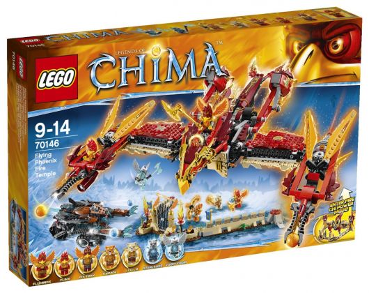 LEGO Chima 70146 Le temple du Phoenix de Feu