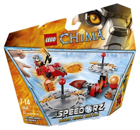 LEGO Chima 70149 Worriz - Challenge : Les lames de Feu