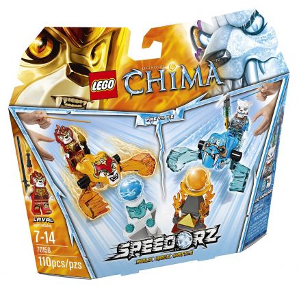 LEGO Chima 70156 Set de démarrage - Laval vs Sir Fangar
