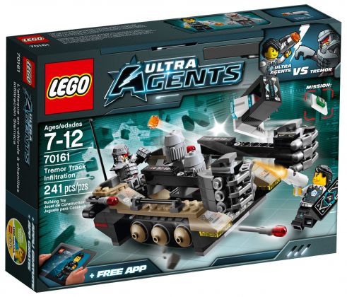 LEGO Ultra Agents 70161 L'attaque du tank