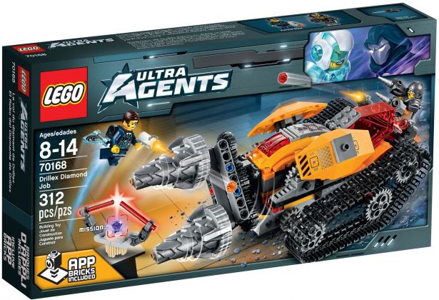 LEGO Ultra Agents 70168 Le diamant de Drillex