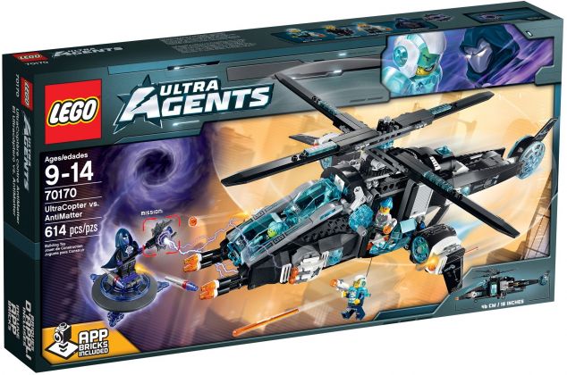 LEGO Ultra Agents 70170 UltraCopter contre AntiMatter