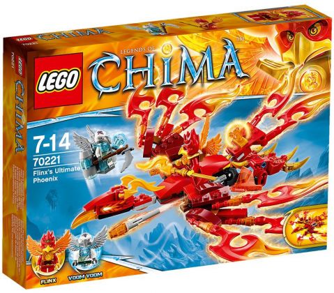 LEGO Chima 70221 L'ultime Phoenix de feu