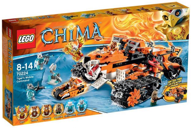 LEGO Chima 70224 La base mobile de combat