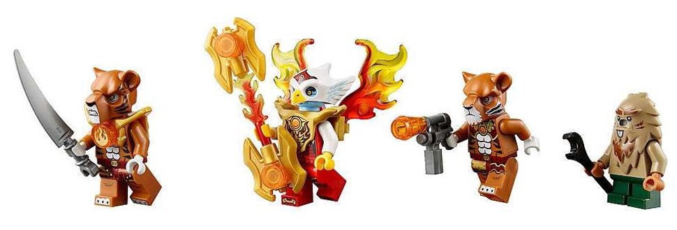 LEGO Chima 70224 pas cher La base mobile de combat