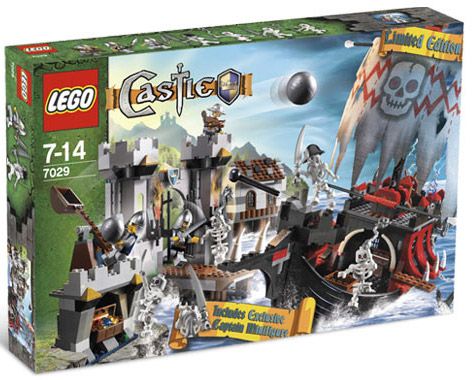 LEGO Castle 7029 Skeleton Ship Attack