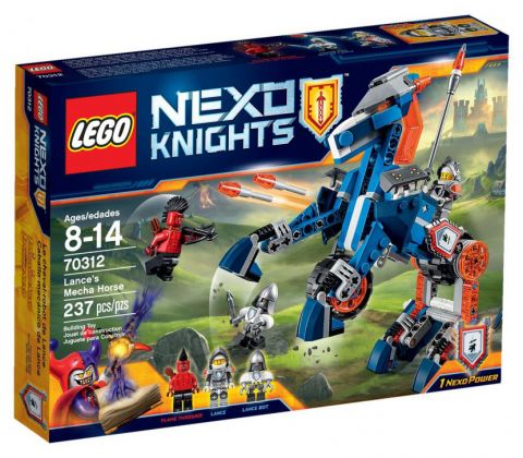 LEGO Nexo Knights 70312 Le méca-cheval de Lance