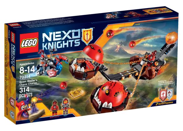 LEGO Nexo Knights 70314 Le chariot du Chaos du Maître des bêtes