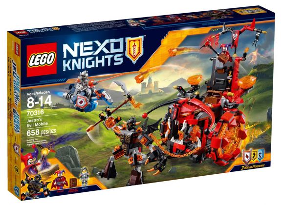 LEGO Nexo Knights 70316 Le char maléfique de Jestro