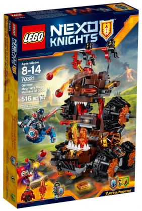 LEGO Nexo Knights 70321 La machine maudite du Général Magmar