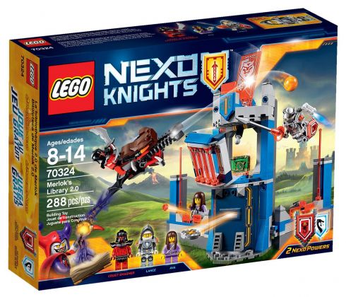 LEGO Nexo Knights 70324 La bibliothèque 2.0 de Merlok