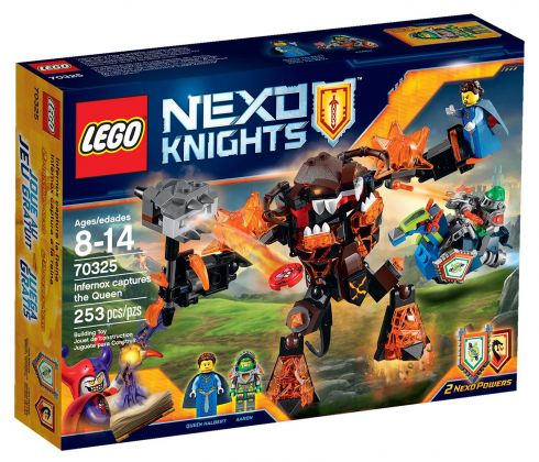LEGO Nexo Knights 70325 Infernox capture la Reine