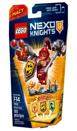 LEGO Nexo Knights 70331 Macy l'Ultime chevalier