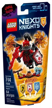 LEGO Nexo Knights 70338 L'ultime Général Magmar