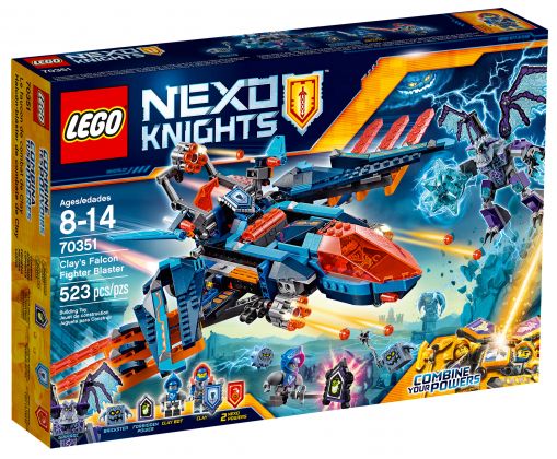 LEGO Nexo Knights 70351 Le faucon de combat de Clay
