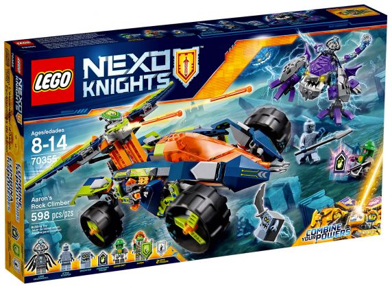 LEGO Nexo Knights 70355 Le turbo 4x4 d’Aaron 