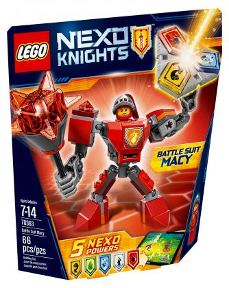 LEGO Nexo Knights 70363 La super armure de Macy