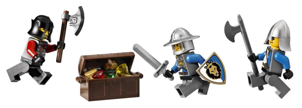 Lego chevalier : le trésor perdu #4 
