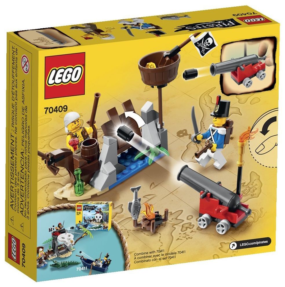 LEGO Pirates 70412 pas cher, Le fort des soldats