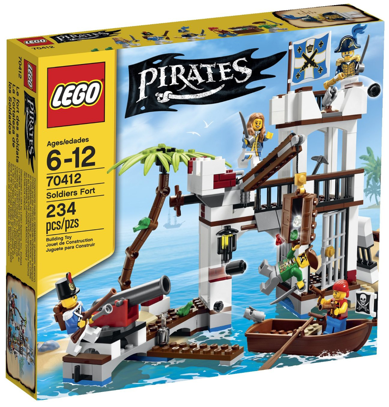 LEGO Pirates 70412 pas cher Le fort des soldats